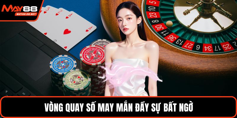 Vòng quay số may mắn đầy sự bất ngờ